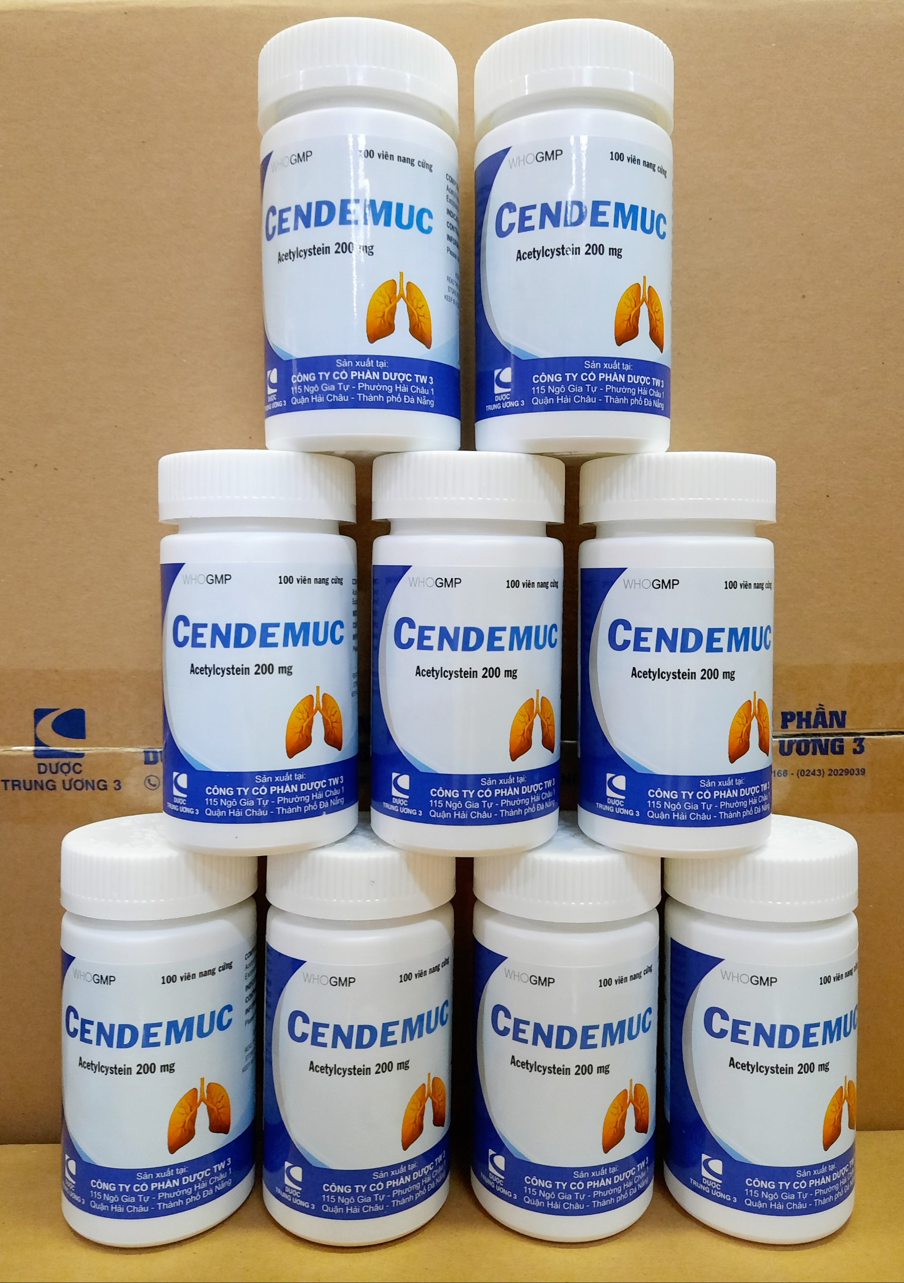 Cendemuc 200mg Lọ